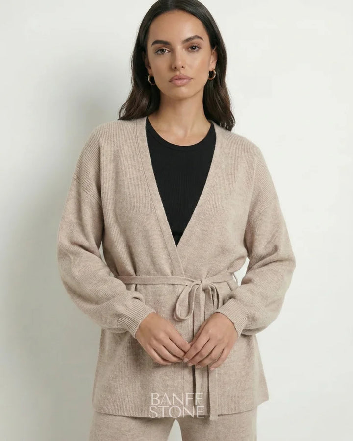 Riviera Knit Set Off White / S