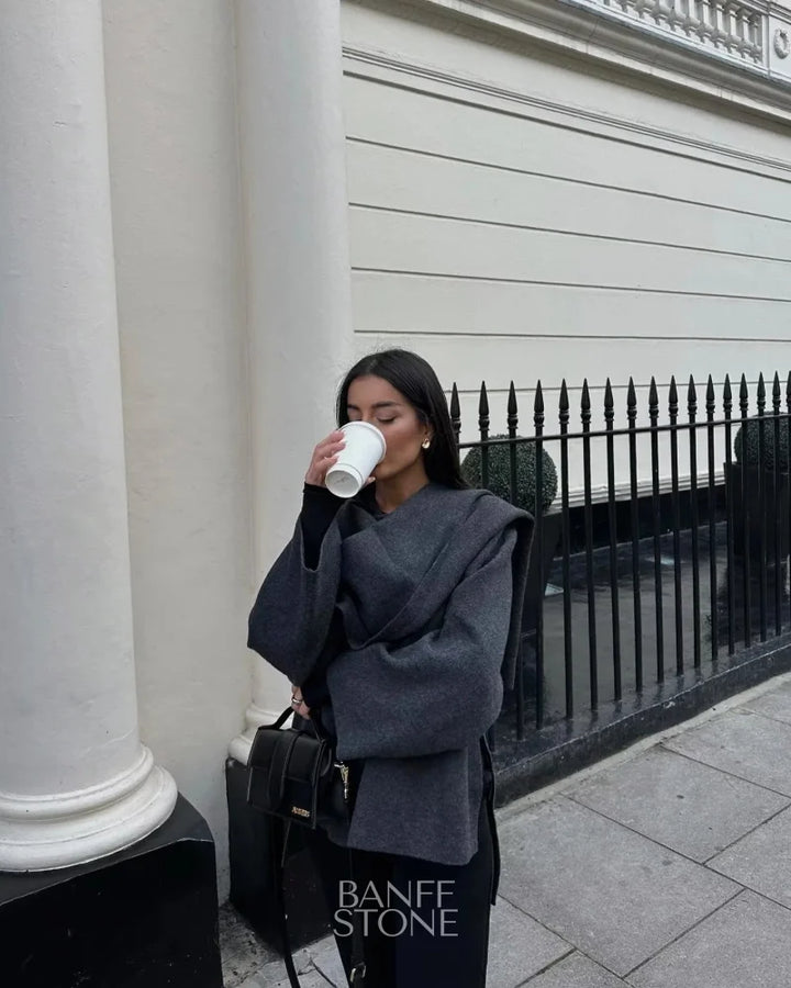 Savannah Cardigan With Scarf