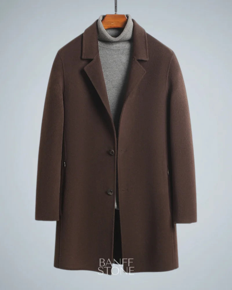 Savile Wool Coat - 100% Wool