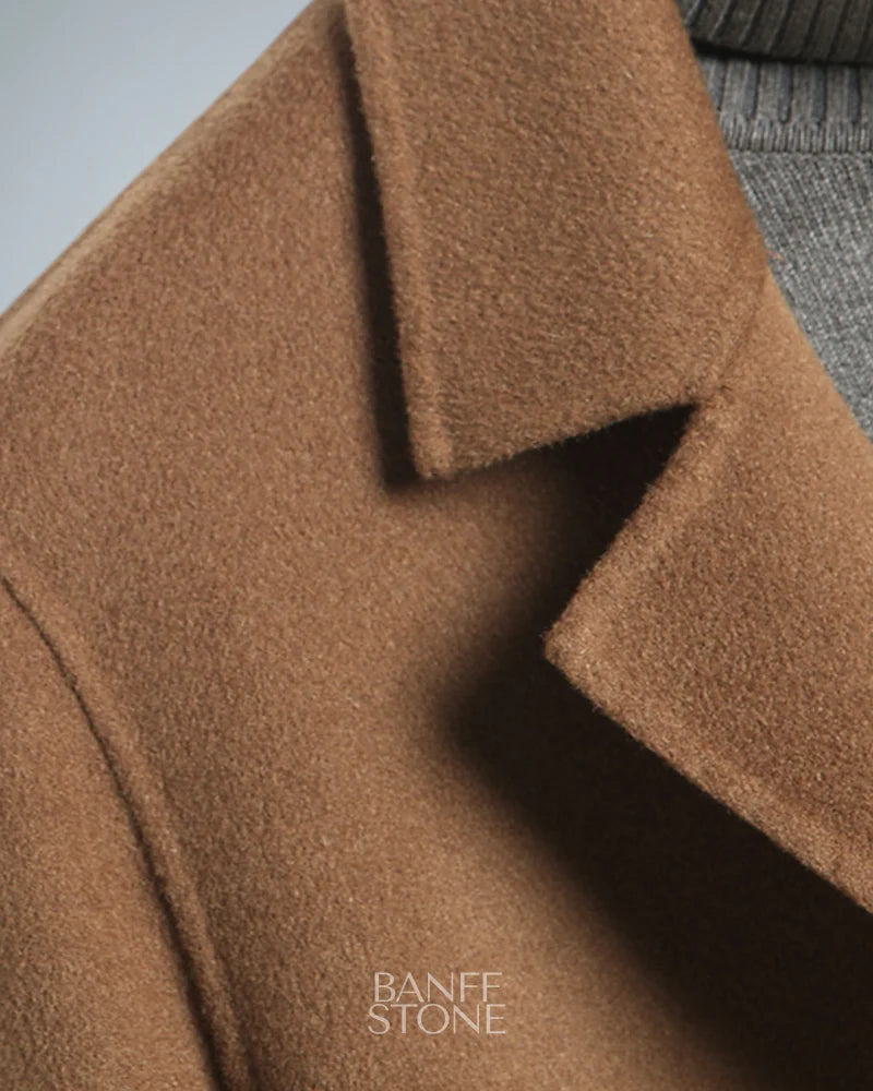 Savile Wool Coat - 100% Wool