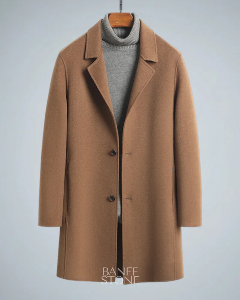 Savile Wool Coat - 100% Wool