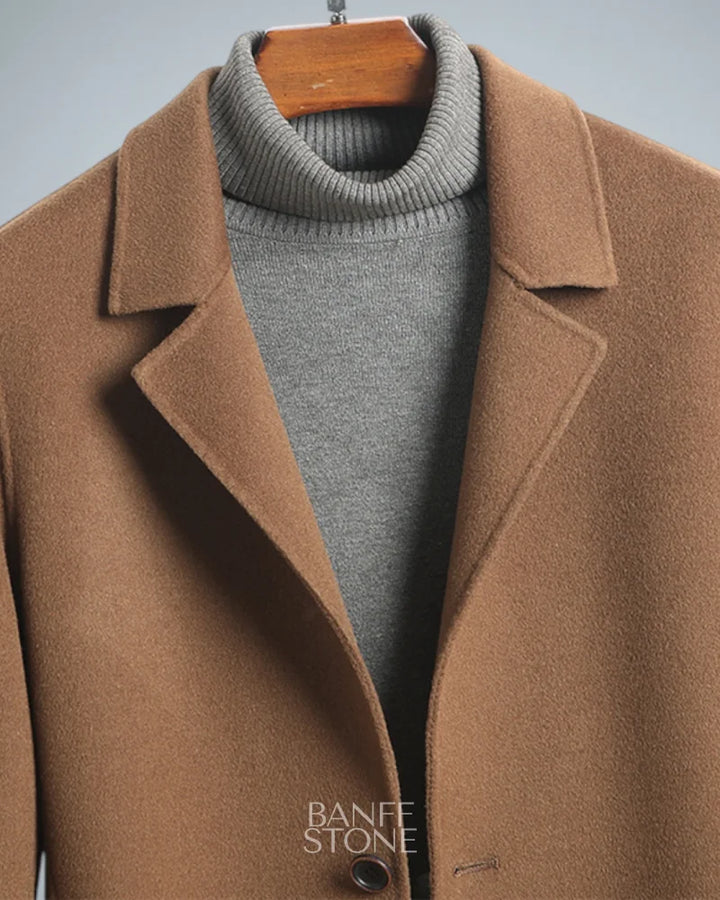 Savile Wool Coat - 100% Wool