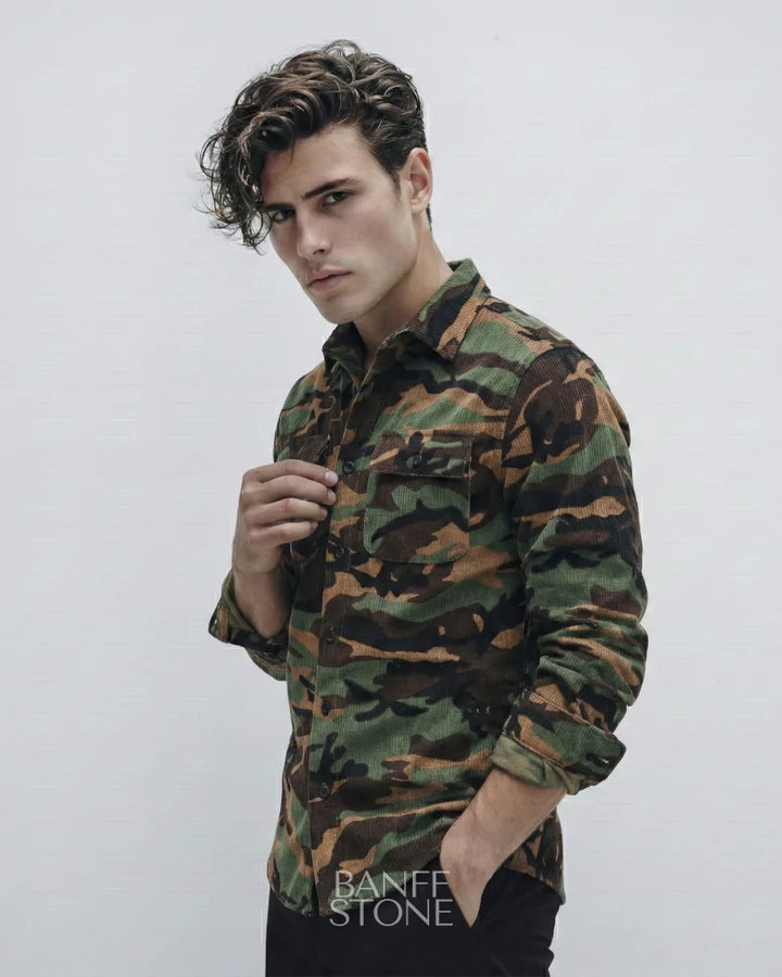 The Ashford Shirt Military / S