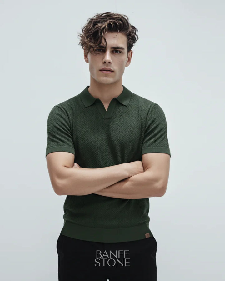 The Balmoral Polo Army Green / S