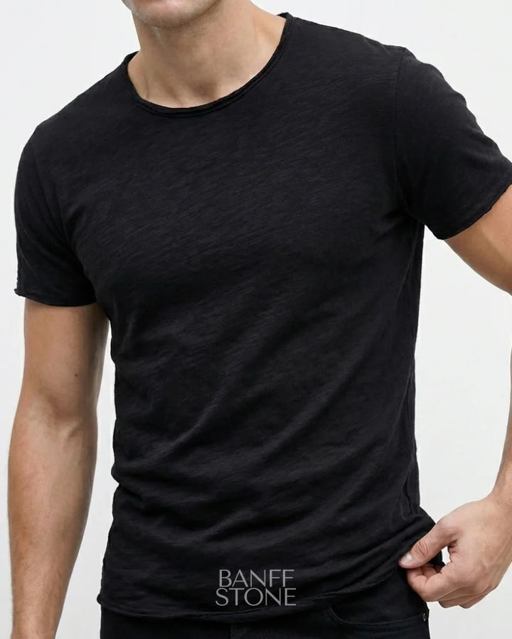 The Essential Crew 100% Cotton Black / S