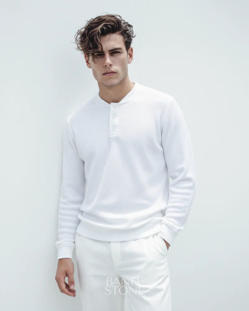 The Harrington Sweatshirt White / S