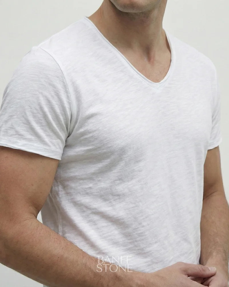 The Heritage Tee 100% Cotton White / S