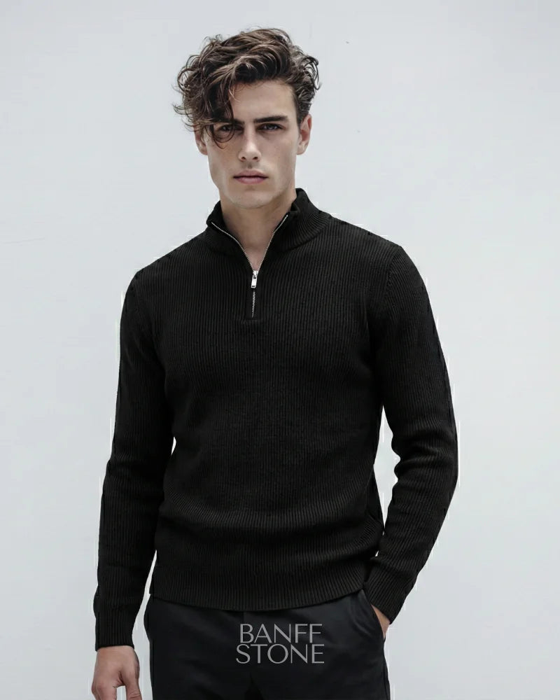 The Thornton Sweater Black / M