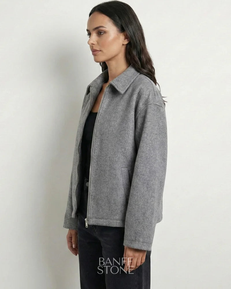 Tribeca Coat Light Grey / S