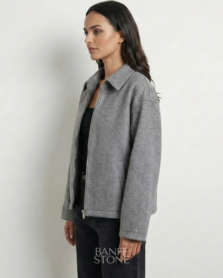 Tribeca Coat Light Grey / S