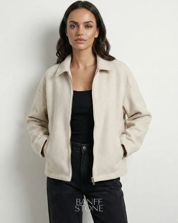 Tribeca Coat Off White / S