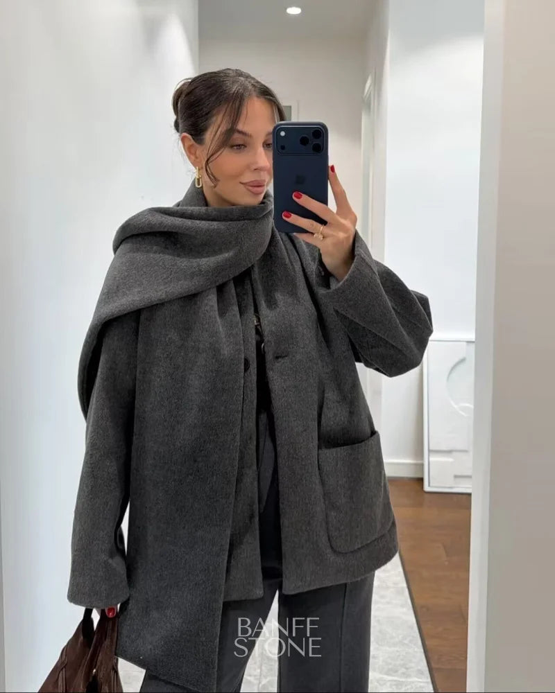 Vienna Scarf Coat