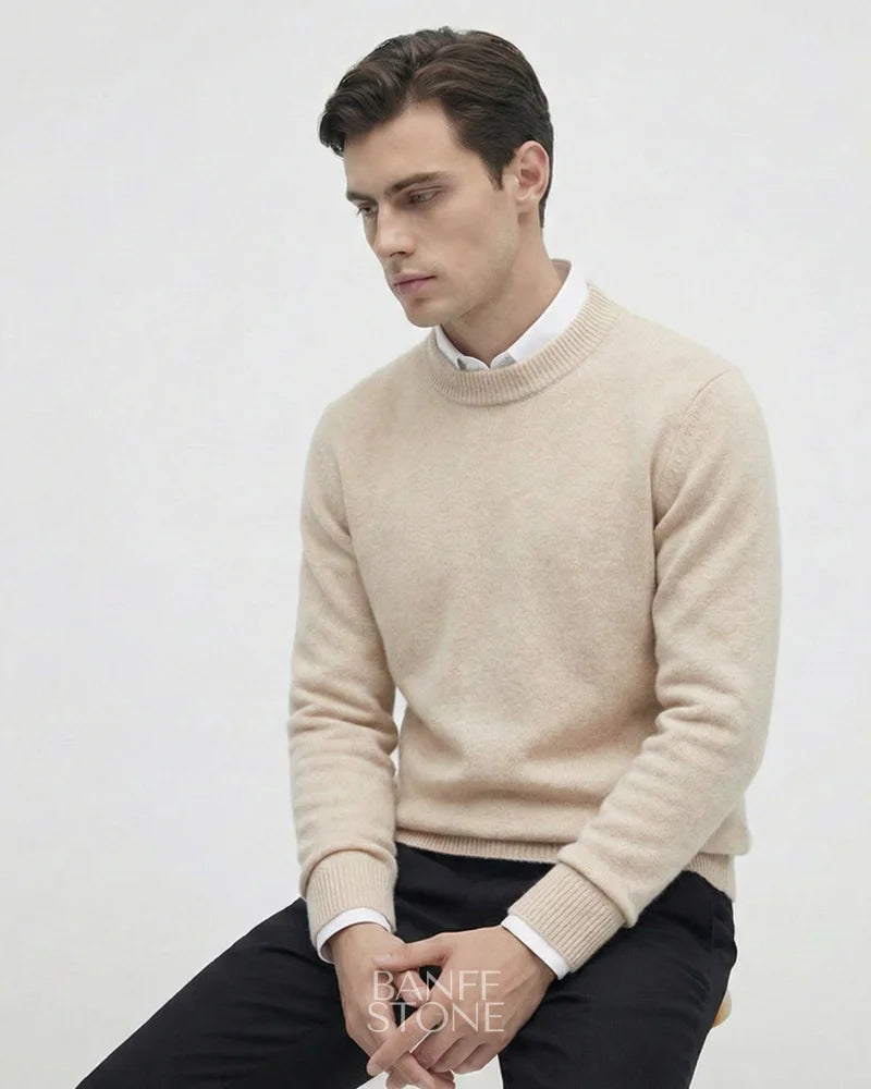 Windsor Cashmere Sweater Beige / S
