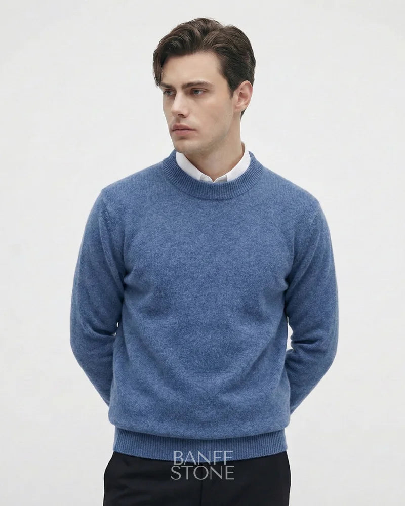 Windsor Cashmere Sweater Blue / S