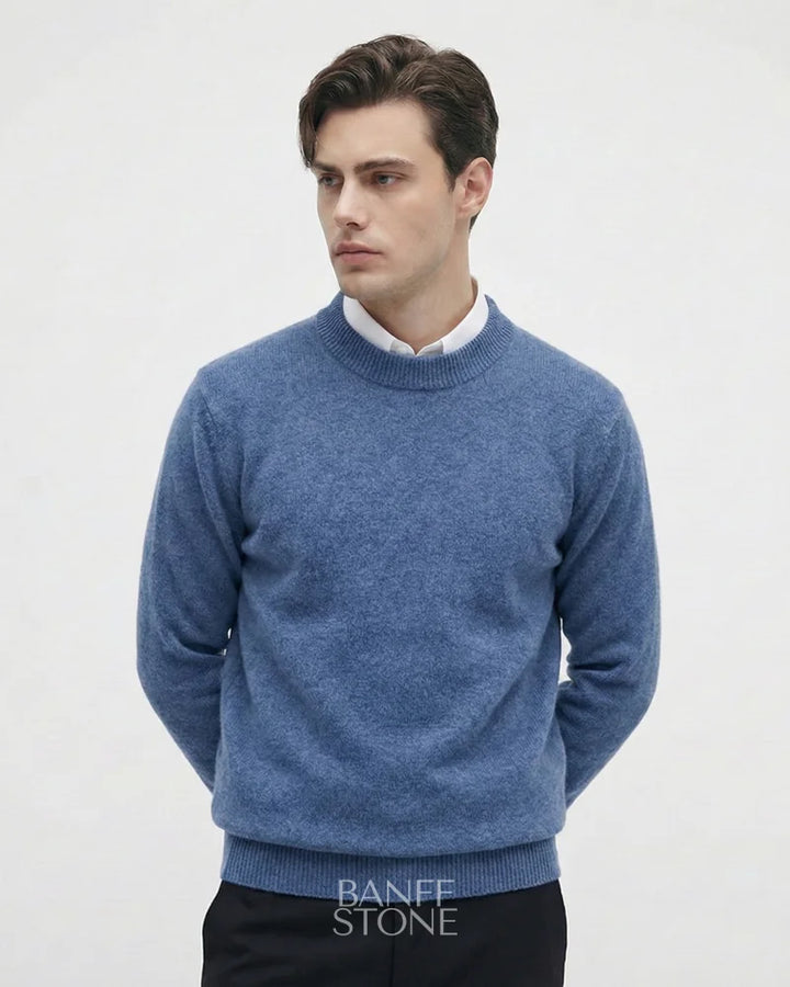 Windsor Cashmere Sweater Blue / S