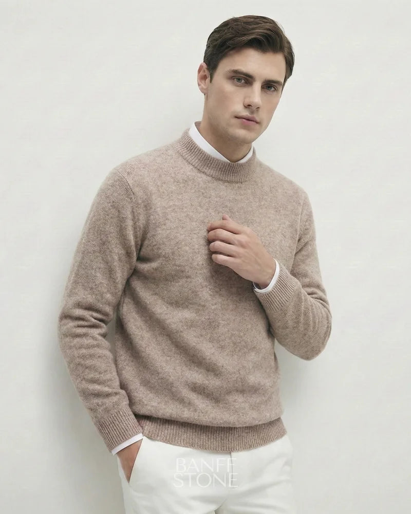 Windsor Cashmere Sweater Camel / S