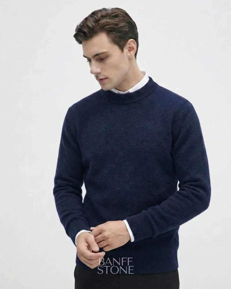 Windsor Cashmere Sweater Navy / S